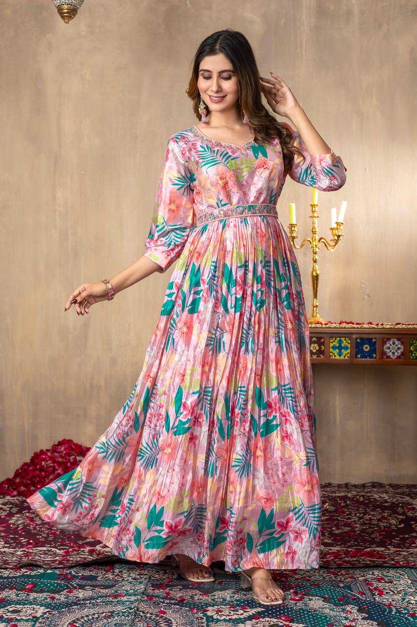 Ynf Chinon RIN112 104 Gowns Wholesale Fancy Gowns Party Gowns Designer Gowns Manufacturer