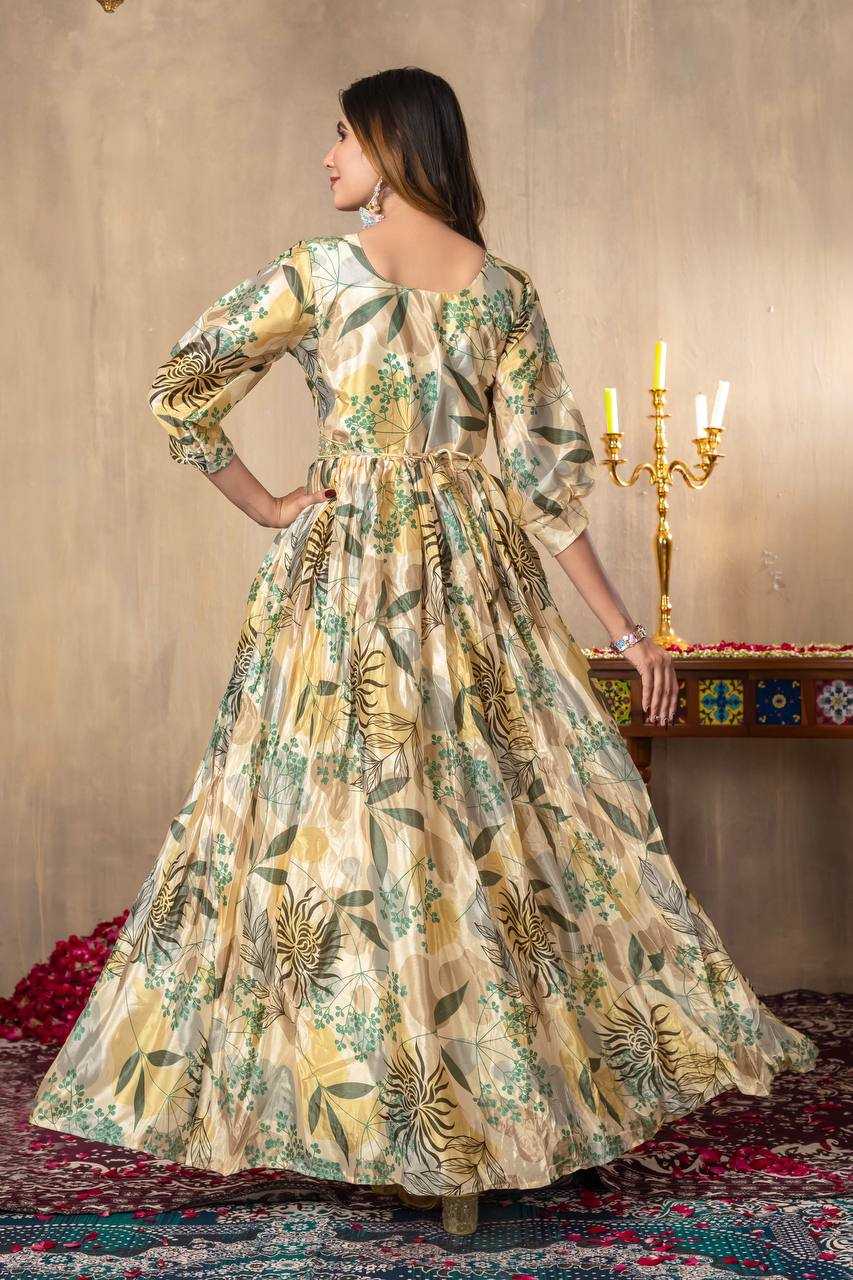 Ynf Chinon RIN112 104 Gowns Wholesale Fancy Gowns Party Gowns Designer Gowns Manufacturer