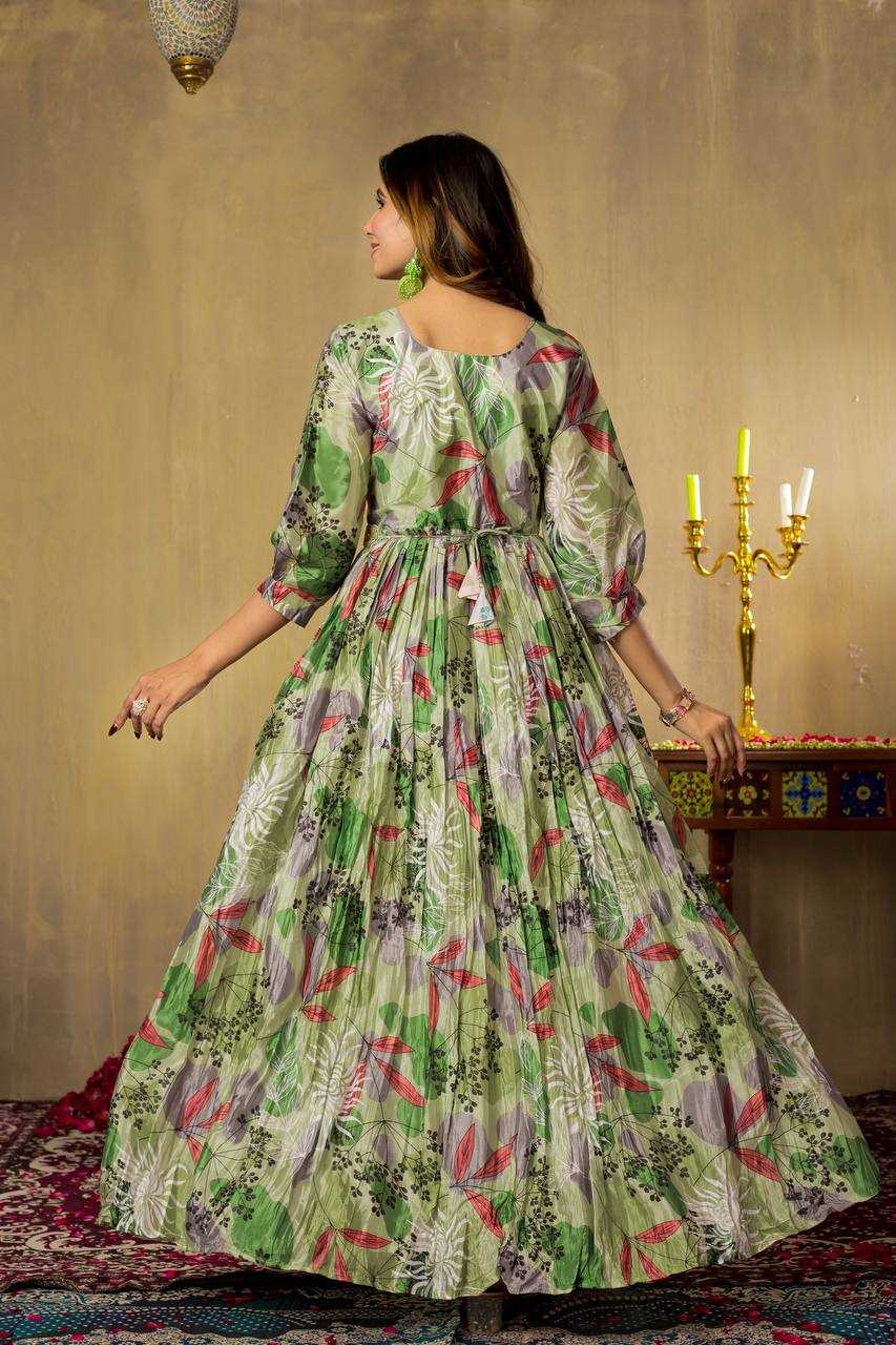 Ynf Chinon RIN112 104 Gowns Wholesale Fancy Gowns Party Gowns Designer Gowns Manufacturer