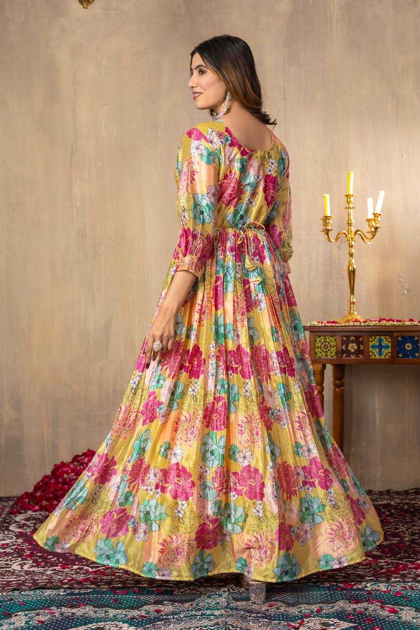 Ynf Chinon RIN112 104 Gowns Wholesale Fancy Gowns Party Gowns Designer Gowns Manufacturer