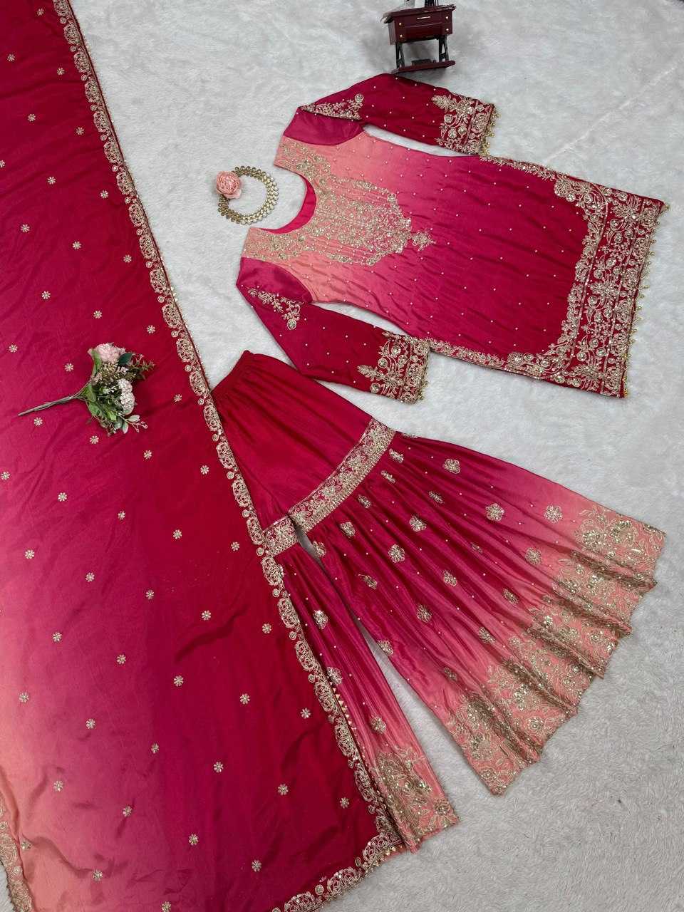 Ynf Chinon RIN133 01 Suits & Dresses Wholesale Ladies Suits Designer Suits Silk Suits Manufacturer