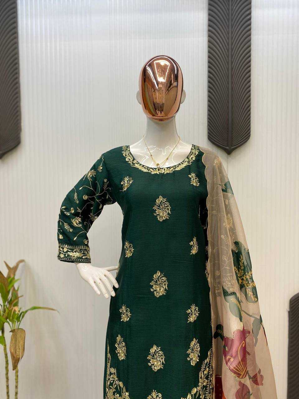 Ynf Chinon RIN141 1887 Suits & Dresses Wholesale Sharara Salwar Suits Designer Suits Manufacturer