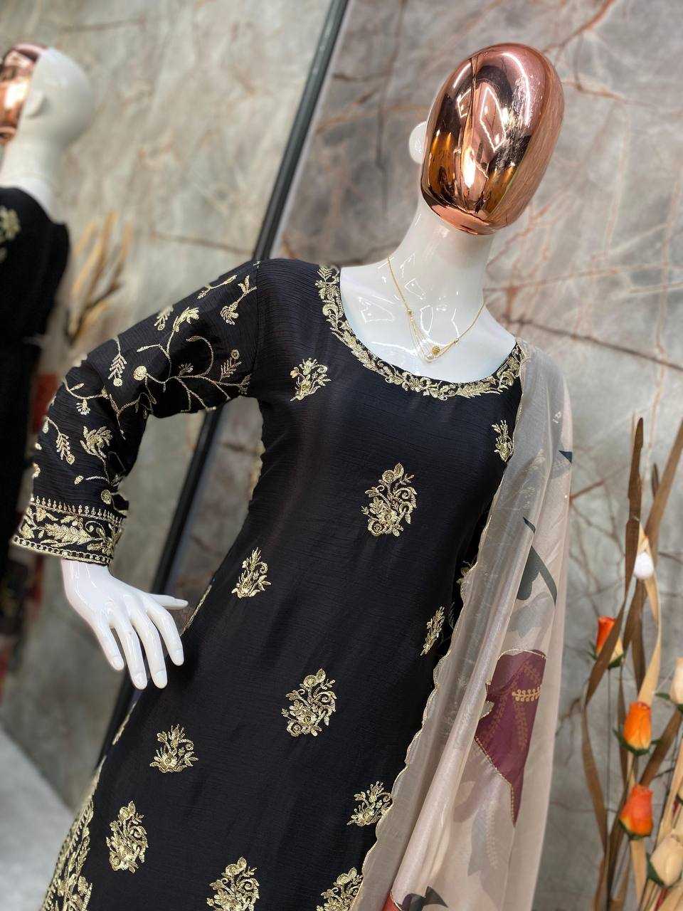 Ynf Chinon RIN141 1887 Suits & Dresses Wholesale Sharara Salwar Suits Designer Suits Manufacturer