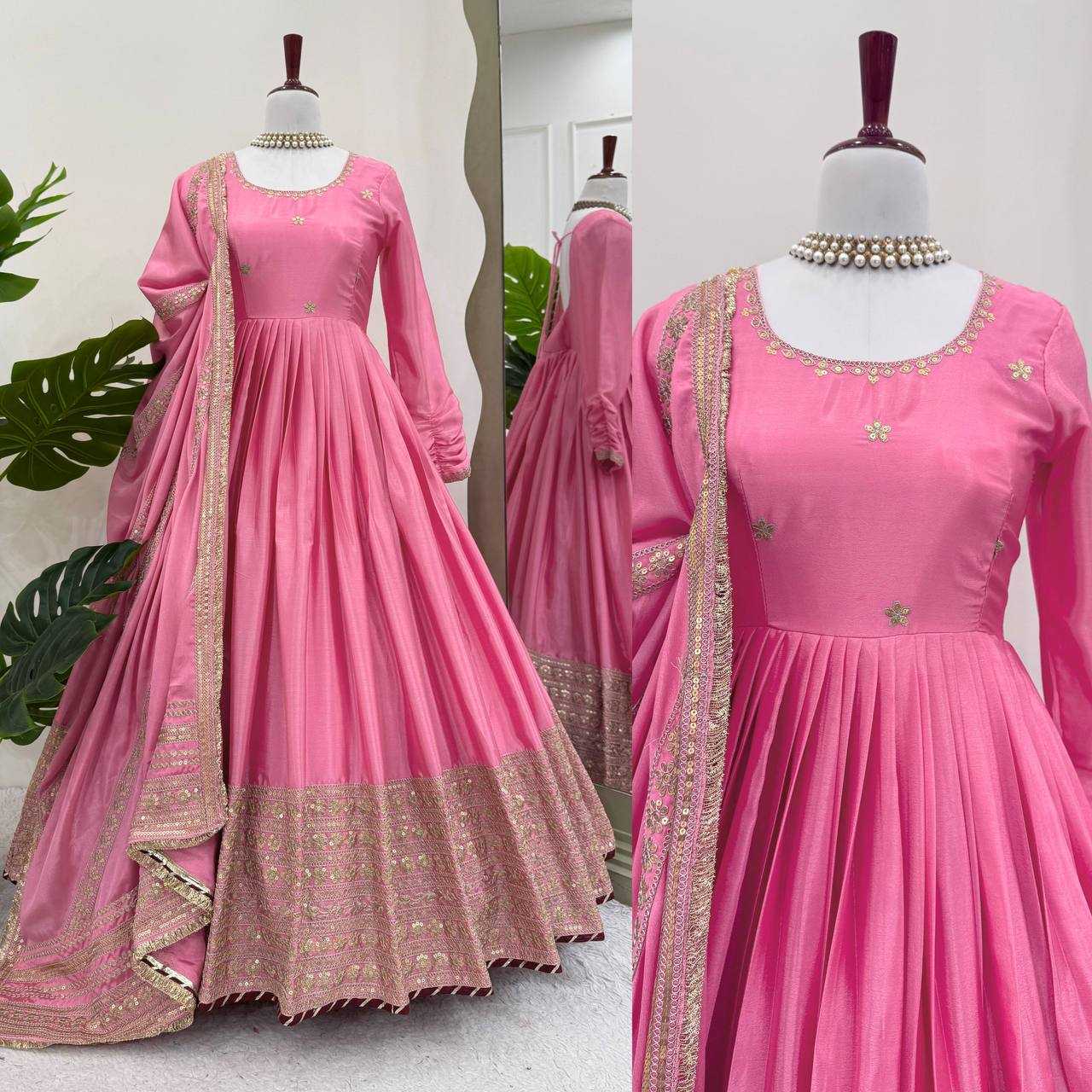 Ynf Chinon RIN162 5816 Suits & Dresses Wholesale Party wear suits Designer Suits Manufacturer