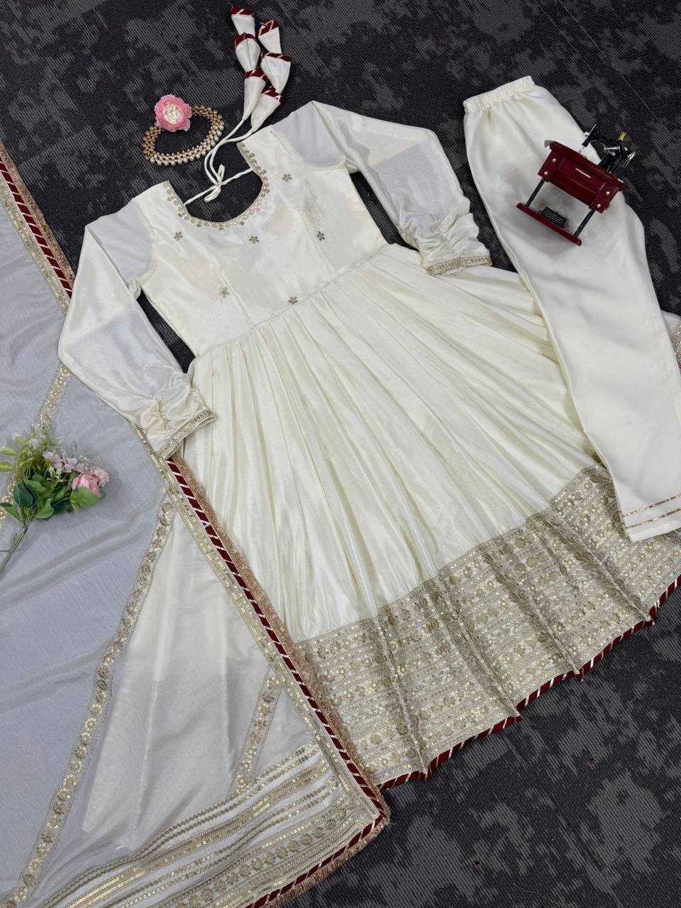 Ynf Chinon RIN162 5816 Suits & Dresses Wholesale Party wear suits Designer Suits Manufacturer