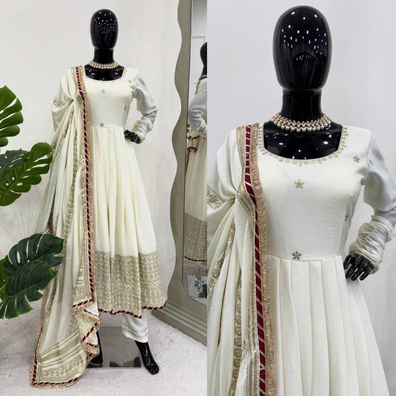 Ynf Chinon RIN162 5816 Suits & Dresses Wholesale Party wear suits Designer Suits Manufacturer