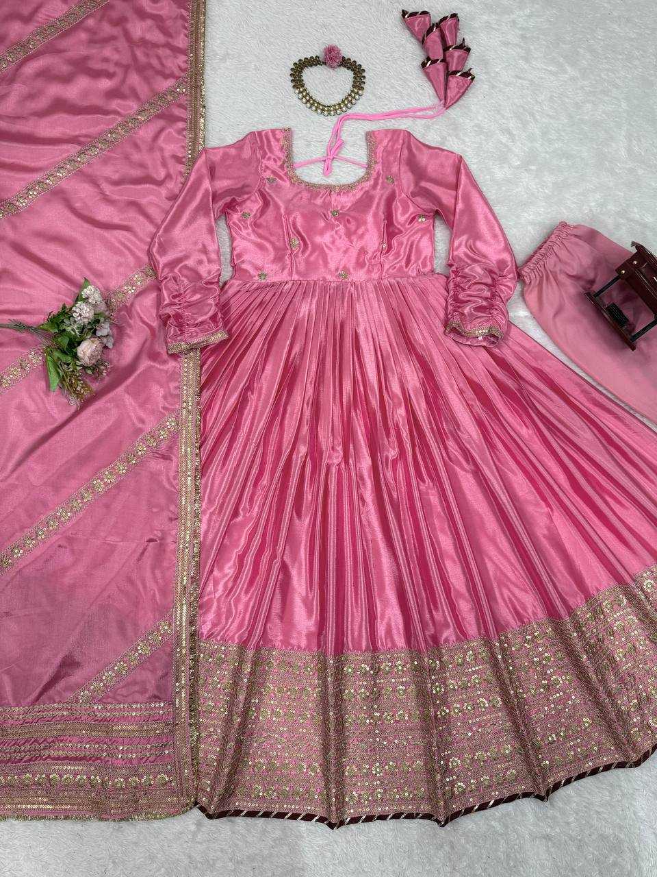 Ynf Chinon RIN162 5816 Suits & Dresses Wholesale Party wear suits Designer Suits Manufacturer
