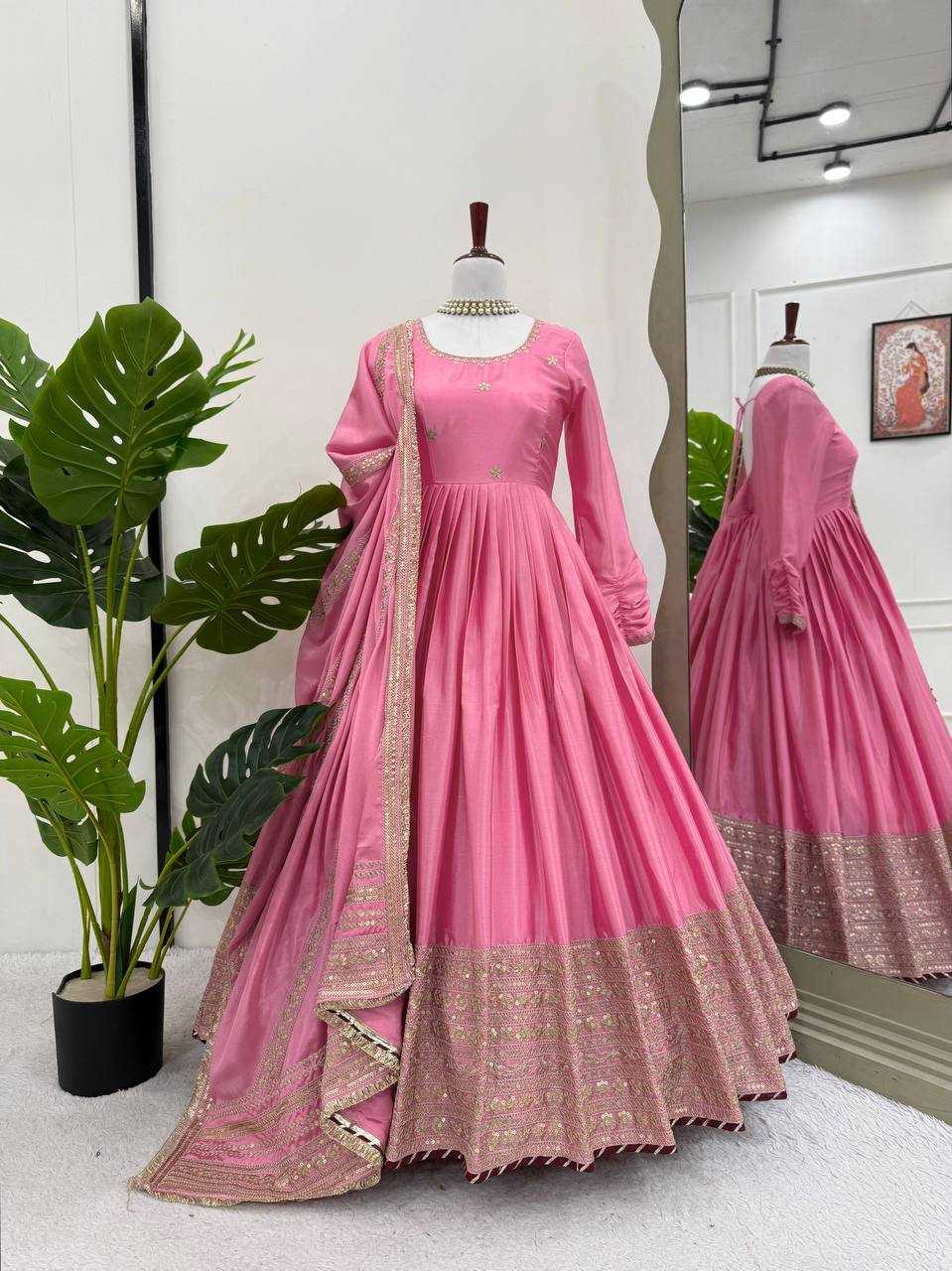 Ynf Chinon RIN162 5816 Suits & Dresses Wholesale Party wear suits Designer Suits Manufacturer