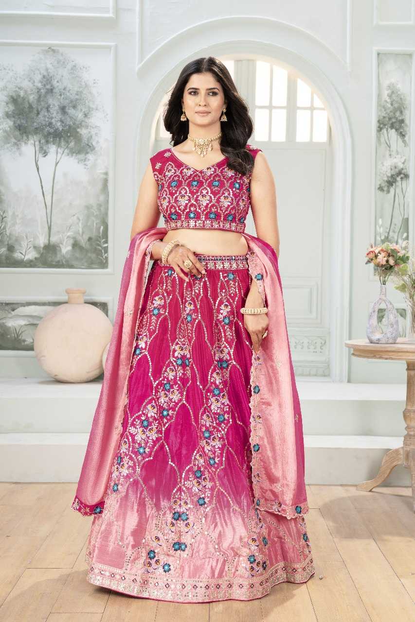 Ynf Chinon RIN197 3001 Lehengas Wholesale Designer Lehenga Fancy Lehenga Bridal Lehenga Manufacturer