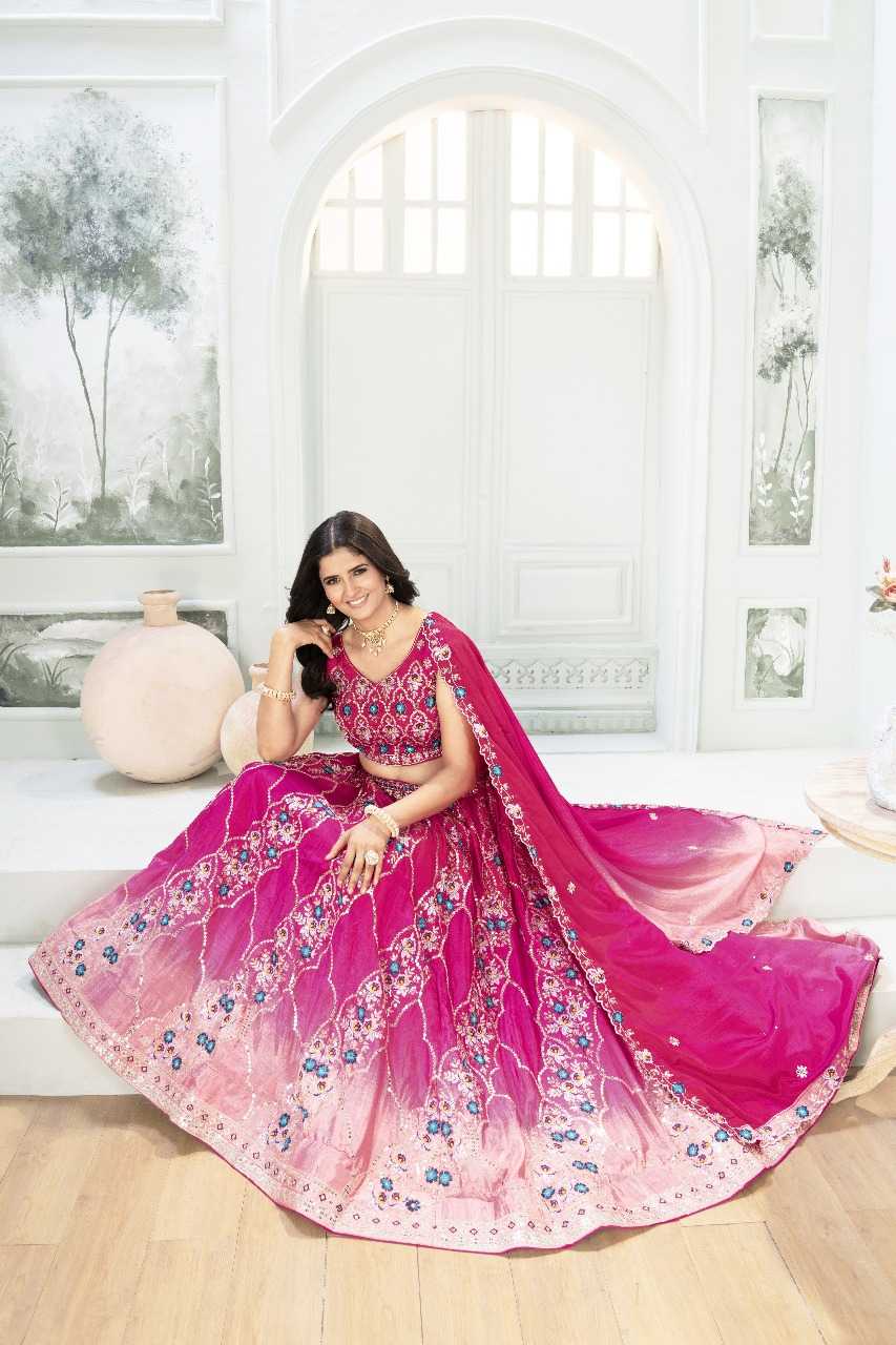 Ynf Chinon RIN197 3001 Lehengas Wholesale Designer Lehenga Fancy Lehenga Bridal Lehenga Manufacturer