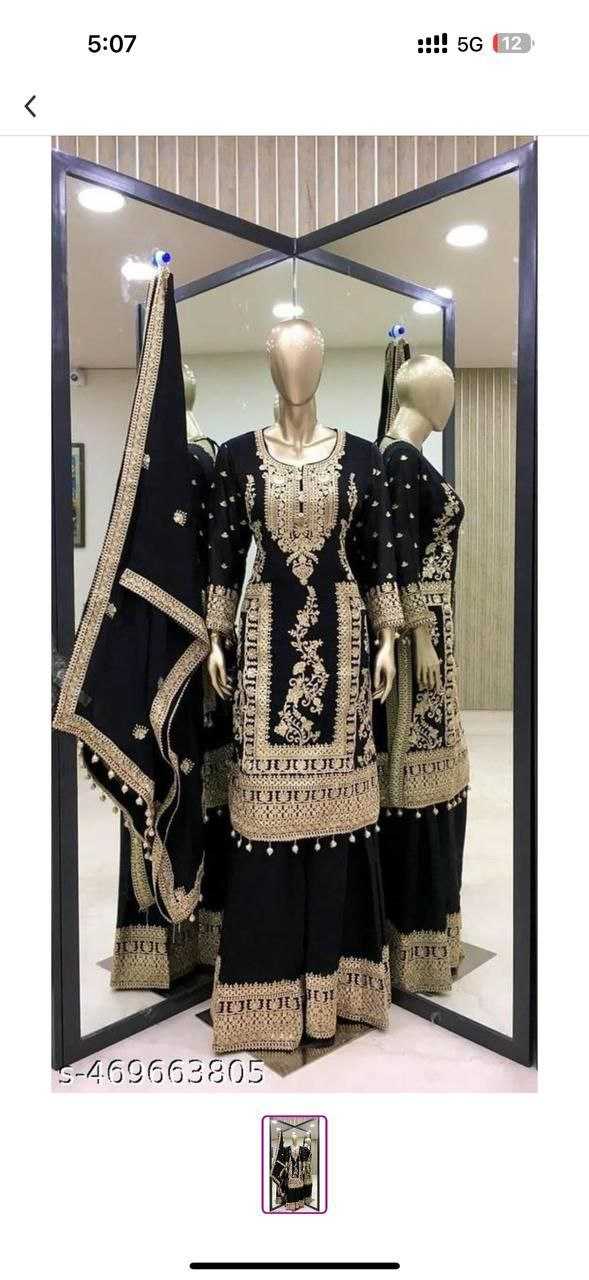 Ynf Chinon Silk KESH158 8996 Suits & Dresses Wedding Collections Festive Collections Wholesale Ladies Silk Suit Designer Suits Wedding Outfits Manufacturer