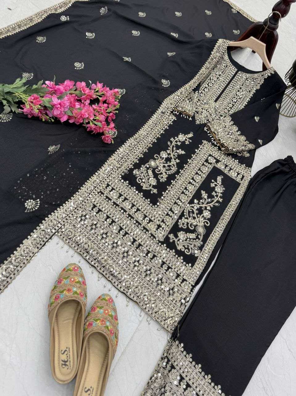 Ynf Chinon Silk KESH158 8996 Suits & Dresses Wedding Collections Festive Collections Wholesale Ladies Silk Suit Designer Suits Wedding Outfits Manufacturer
