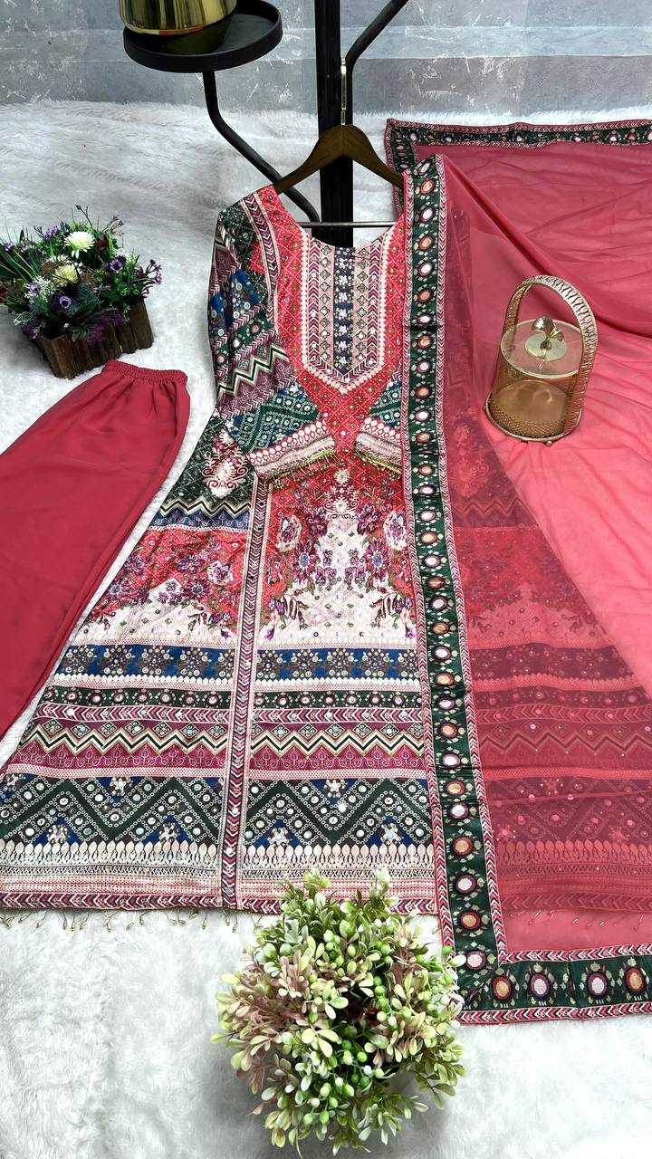Ynf Chinon Silk KESH159 608 Suits & Dresses Wholesale Printed Suits Ladies Salwar Suits Party wear suits Manufacturer