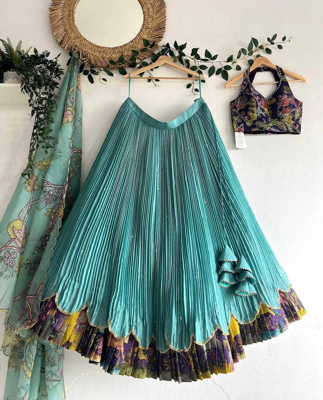 Ynf Chinon Silk KESH415 215 Kids Wear Wholesale Kids Lehenga Embroidered Frock Kids Ghagra Choli Manufacturer