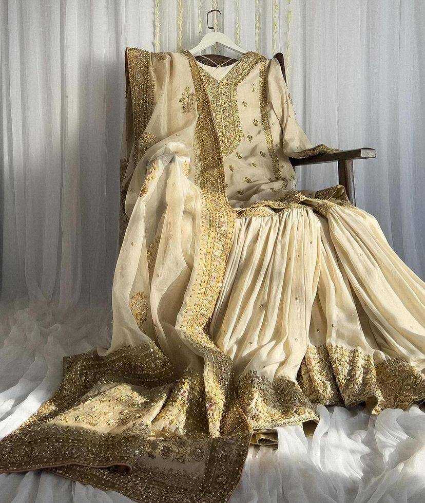 Ynf Chinon Silk KESH492 1228 Suits & Dresses Islamic Clothing Wholesale Sharara Salwar Suits Pakistani Suits Manufacturer