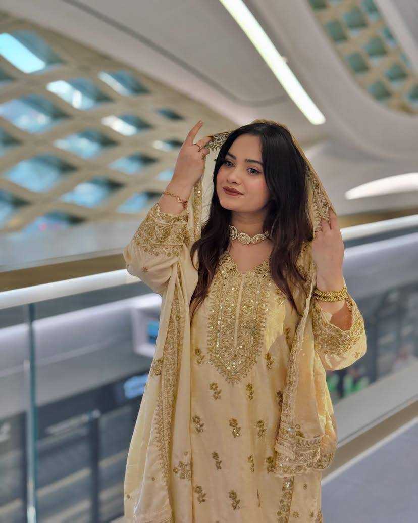 Ynf Chinon Silk KESH492 1228 Suits & Dresses Islamic Clothing Wholesale Sharara Salwar Suits Pakistani Suits Manufacturer