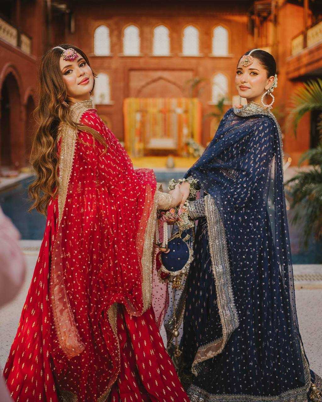 Ynf Chinon Silk KESH496 039 Gowns Wedding Collections Wholesale Party Wear Gowns Designer Gowns Sangeet Outfits Manufacturer