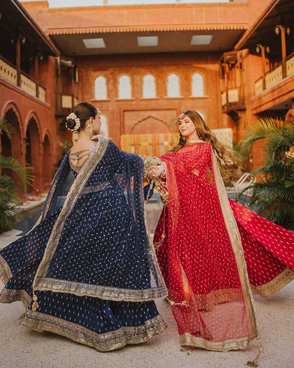 Ynf Chinon Silk KESH496 039 Gowns Wedding Collections Wholesale Party Wear Gowns Designer Gowns Sangeet Outfits Manufacturer