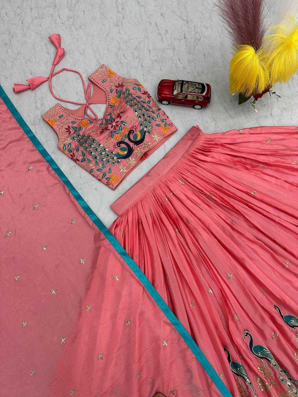 Ynf Chinon Silk KESH496 492 Lehengas Wholesale Designer Lehenga Fancy Lehenga Traditional Lehenga Embroidered Lehenga Manufacturer