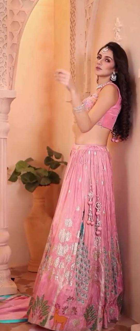 Ynf Chinon Silk KESH496 492 Lehengas Wholesale Designer Lehenga Fancy Lehenga Traditional Lehenga Embroidered Lehenga Manufacturer