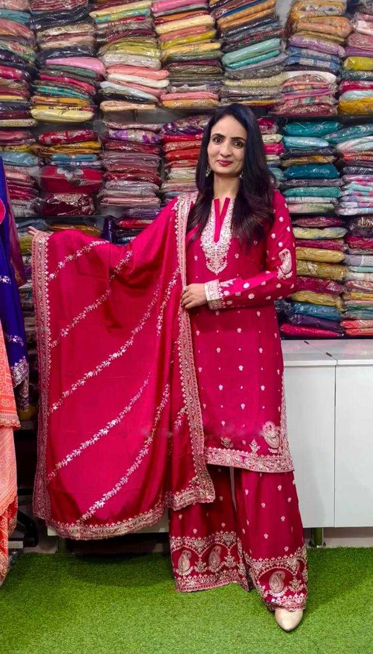Ynf Chinon Silk KESH499 3102 Suits & Dresses Wholesale Ladies Suits Embroidery Suits Party wear suits Manufacturer