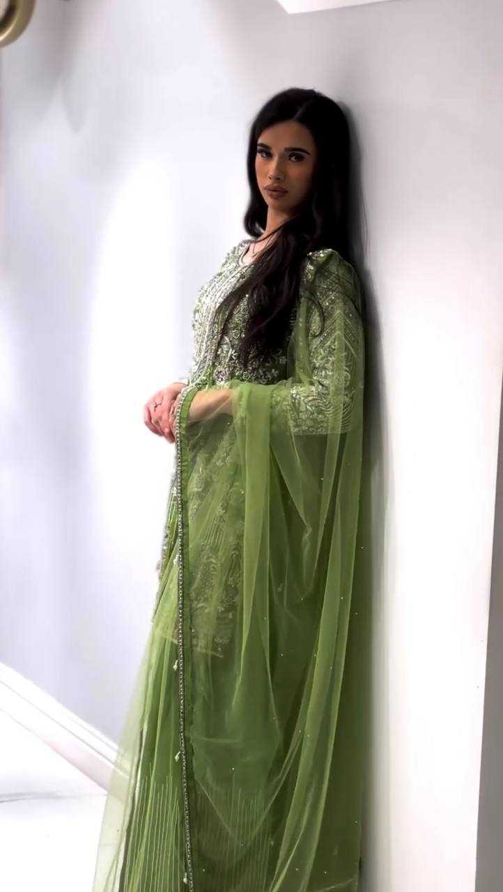 Ynf Chinon Silk KESH499 3103 Suits & Dresses Wholesale Embroidery Suits Party wear suits Wedding Suits Manufacturer