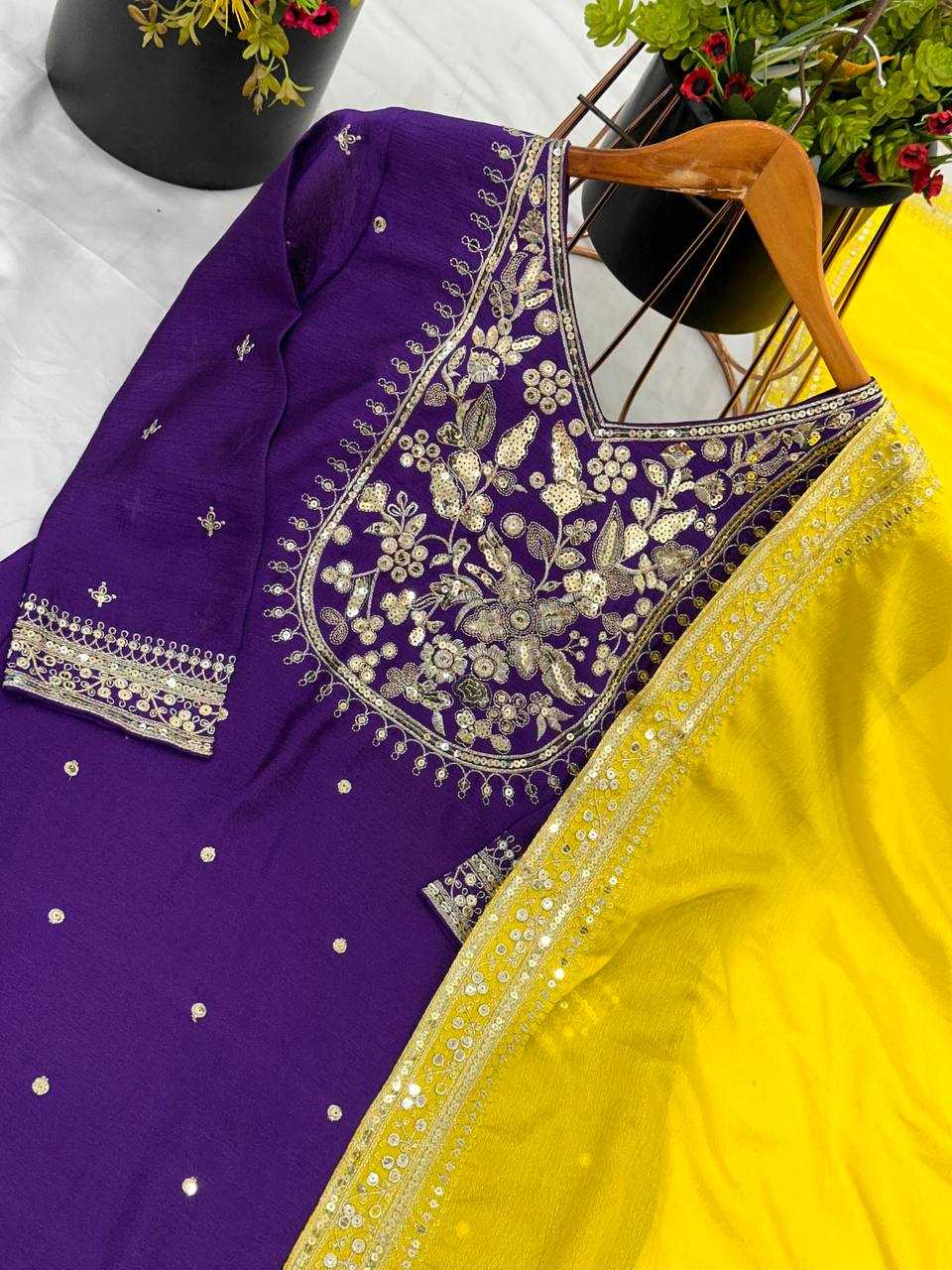 Ynf Chinon Silk KESH499 3109 Suits & Dresses Wholesale Sharara Salwar Suits Party wear suits Wedding Suits Manufacturer
