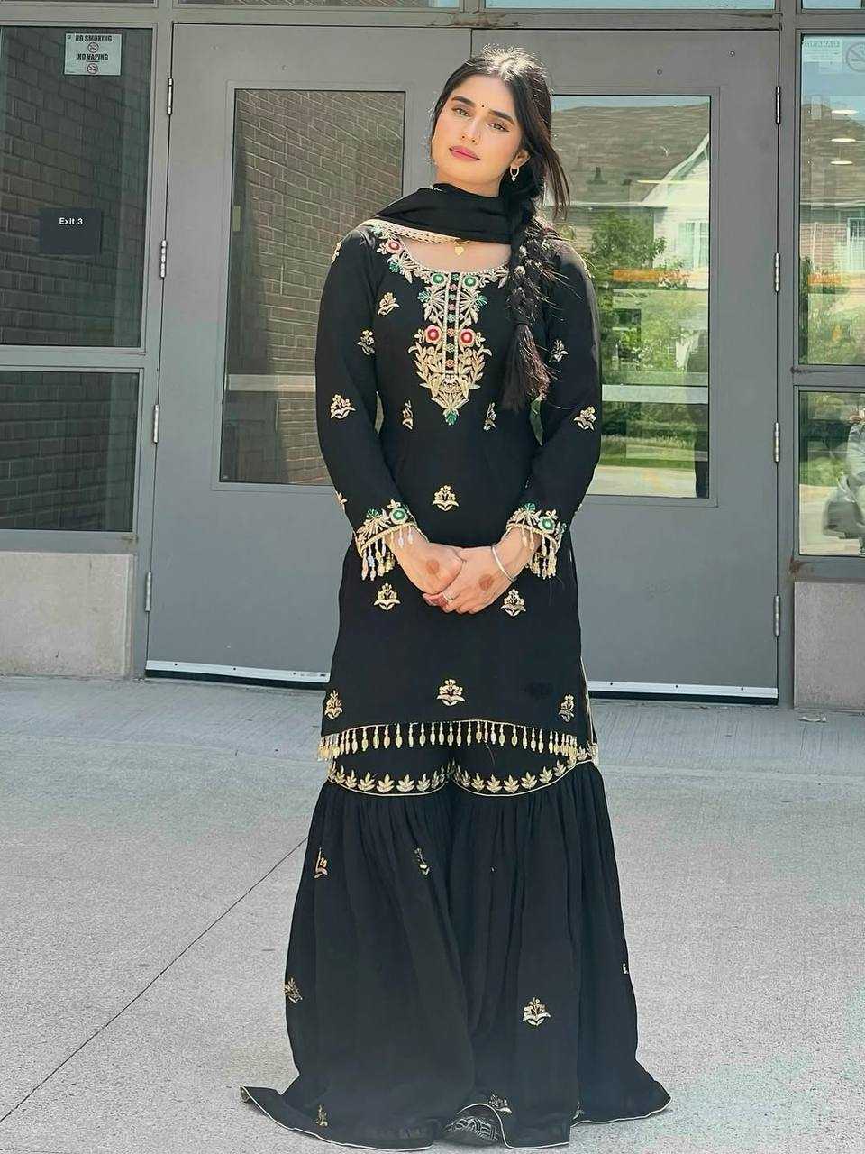 Ynf Chinon Silk KESH499 421 Suits & Dresses Wholesale Embroidery Suits Ladies Silk Suit Designer Suits Manufacturer