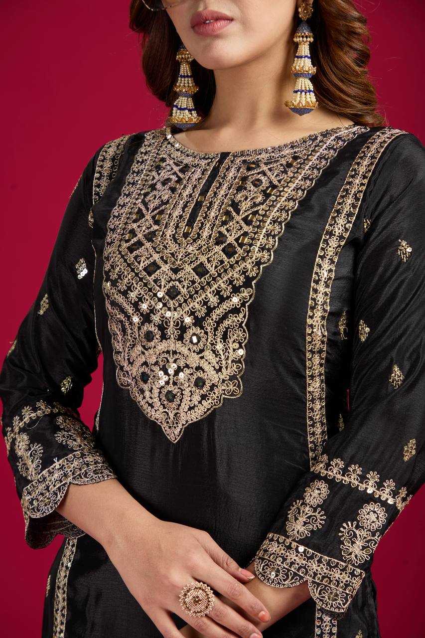 Ynf Chinon Silk KESH499 5001 Suits & Dresses Wholesale Ladies Suits Embroidery Suits Party wear suits Manufacturer