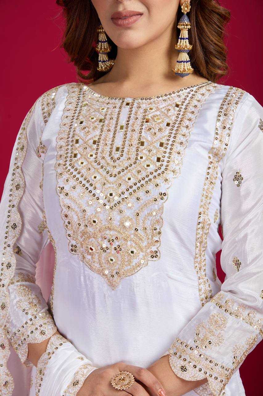 Ynf Chinon Silk KESH499 5001 Suits & Dresses Wholesale Ladies Suits Embroidery Suits Party wear suits Manufacturer