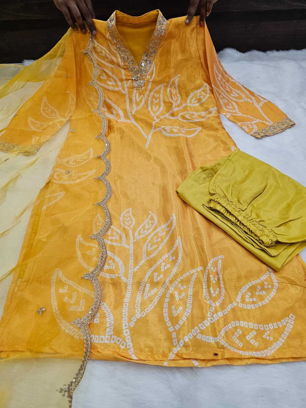 Ynf Chinon Silk KESH502 1005 Kurti Wholesale Printed Kurtis Embroidered Kurtis Silk Kurtis Manufacturer