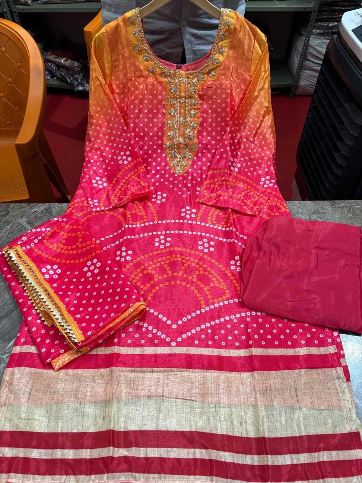 Ynf Chinon Silk KESH502 1011 Kurti Wedding Collections Wholesale Embroidered Kurtis Silk Kurtis Haldi Outfits Manufacturer