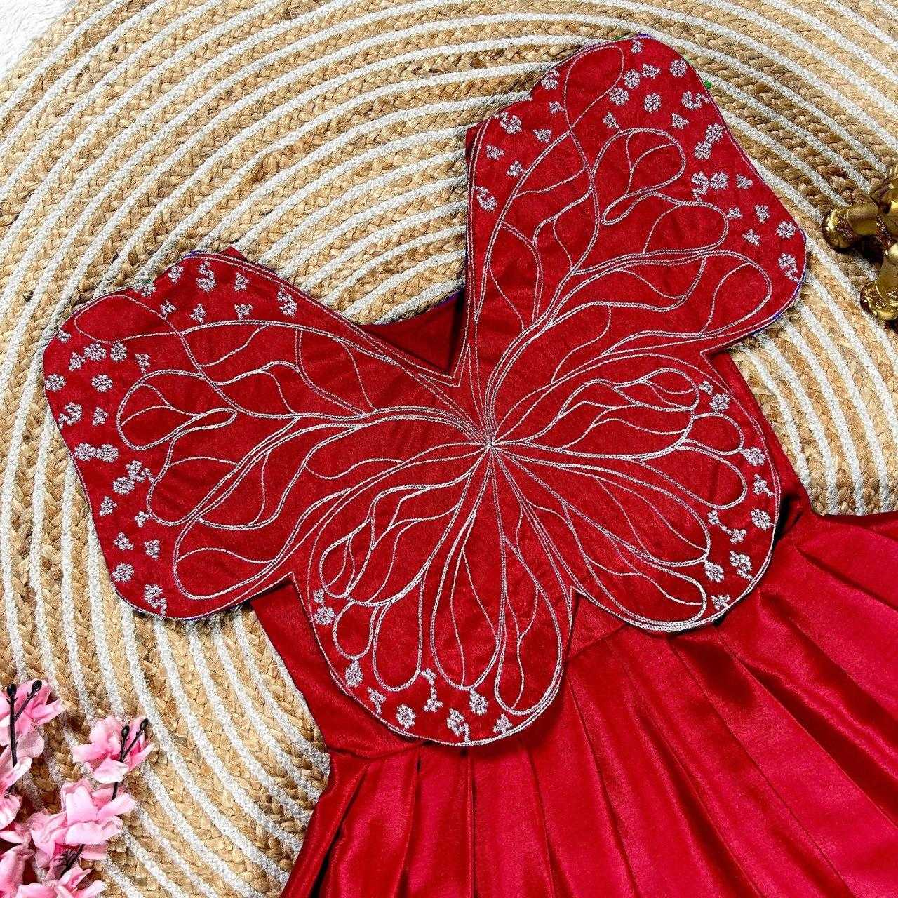 Ynf Chinon Silk KESH505 333 Kids Wear Wholesale Kids Gown Kids Ethnic Gowns Manufacturer