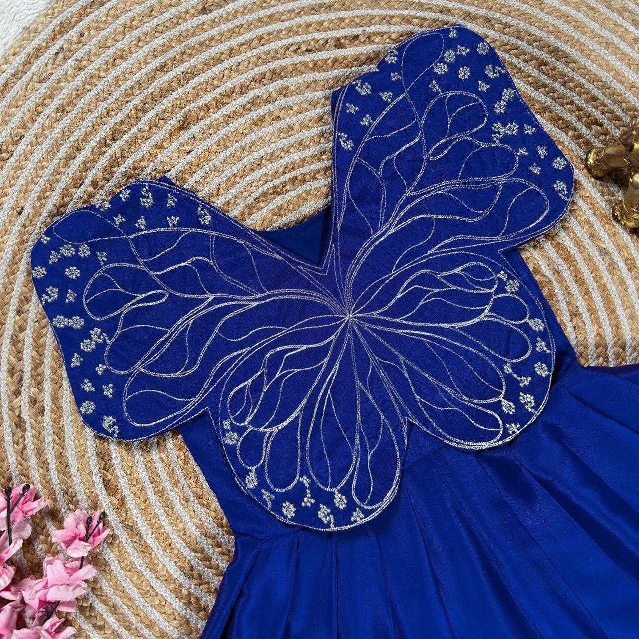 Ynf Chinon Silk KESH505 333 Kids Wear Wholesale Kids Gown Kids Ethnic Gowns Manufacturer