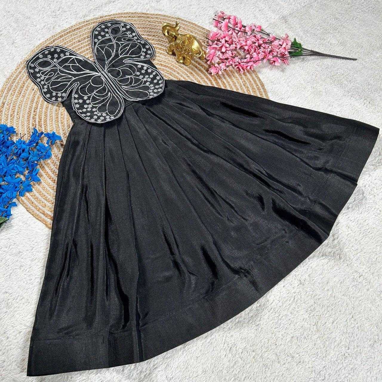Ynf Chinon Silk KESH505 338 Kids Wear Wholesale Kids Gown Kids Ethnic Gowns Manufacturer