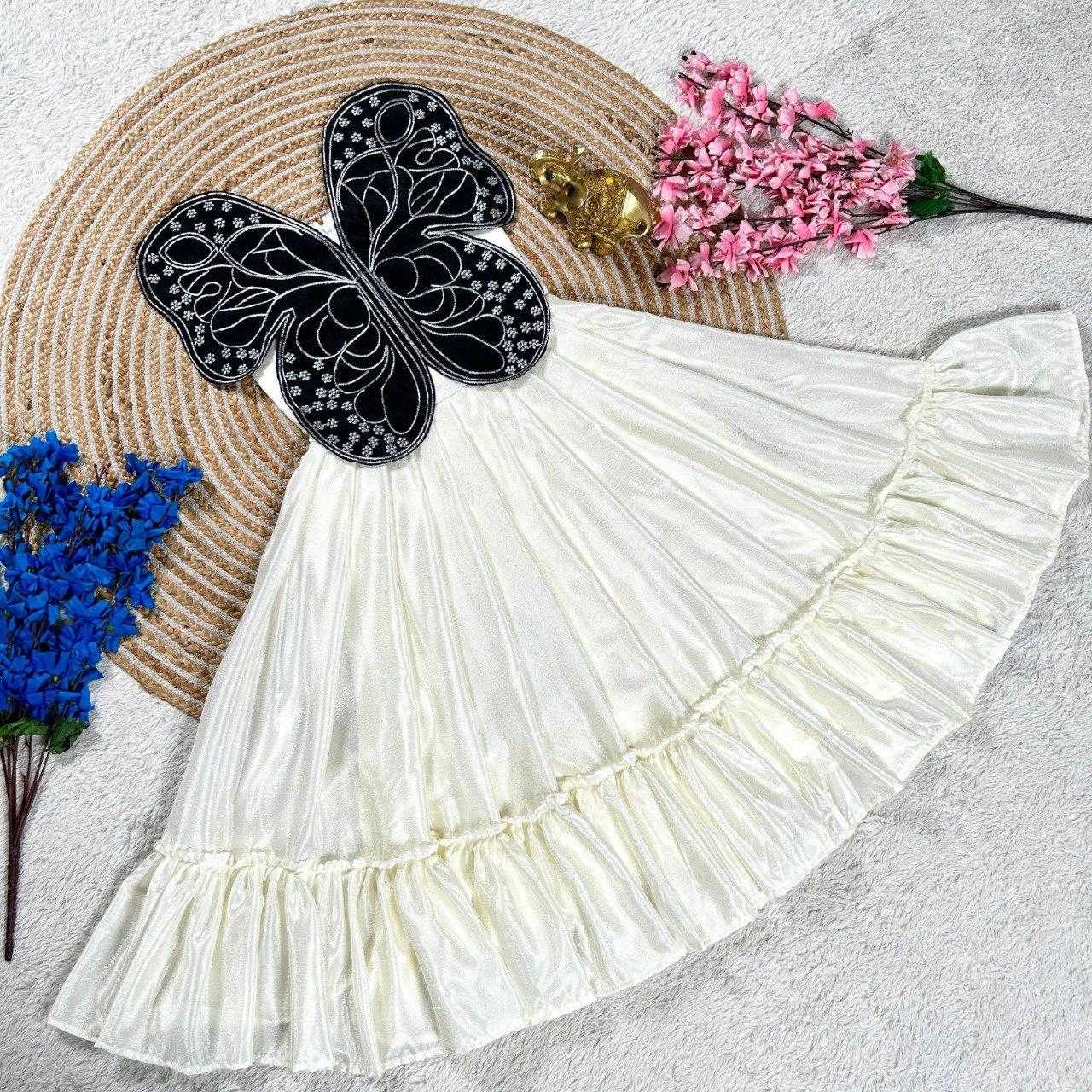 Ynf Chinon Silk KESH505 339 Kids Wear Wholesale Kids Gown Kids Ethnic Gowns Manufacturer