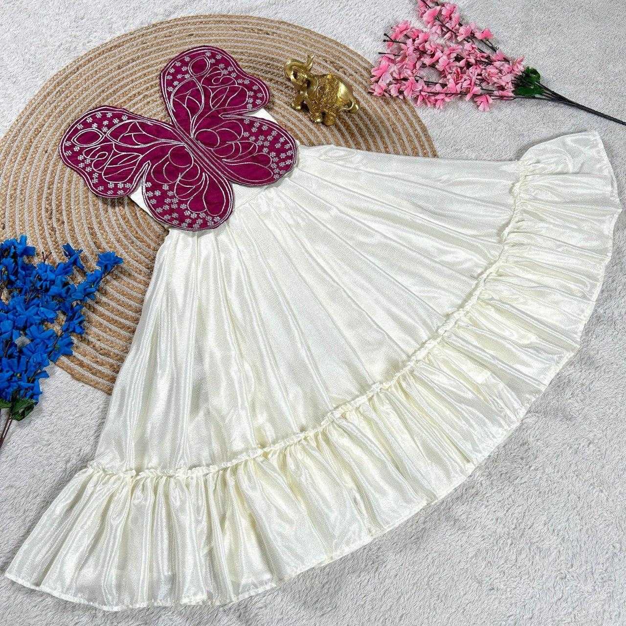 Ynf Chinon Silk KESH505 339 Kids Wear Wholesale Kids Gown Kids Ethnic Gowns Manufacturer
