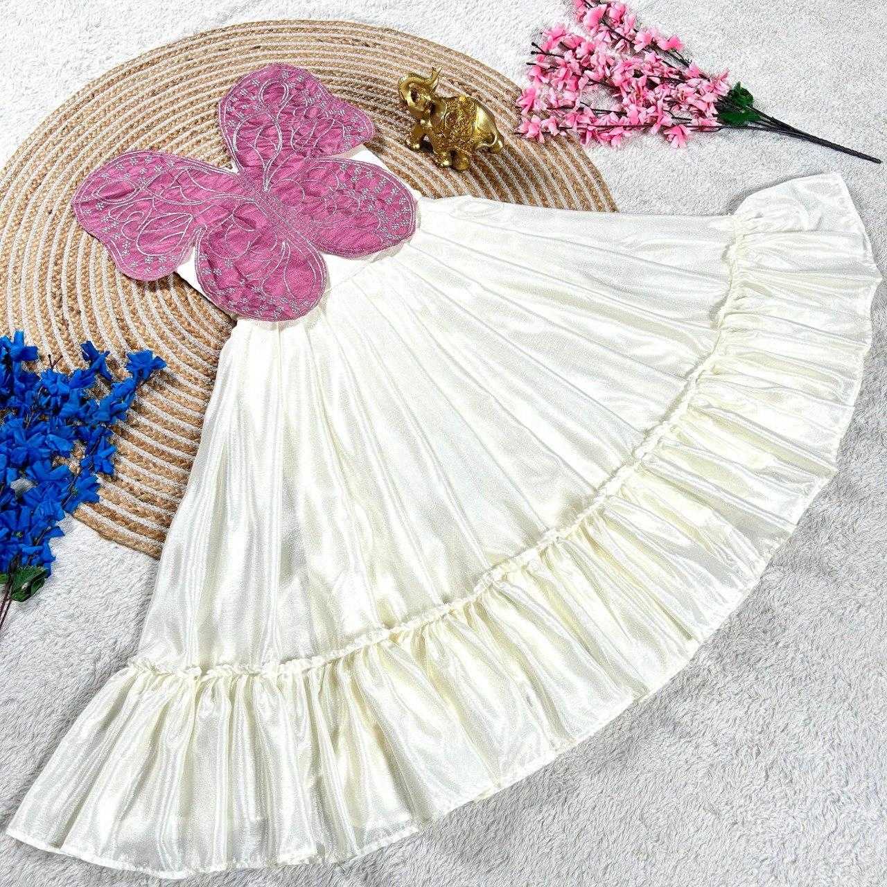 Ynf Chinon Silk KESH505 339 Kids Wear Wholesale Kids Gown Kids Ethnic Gowns Manufacturer