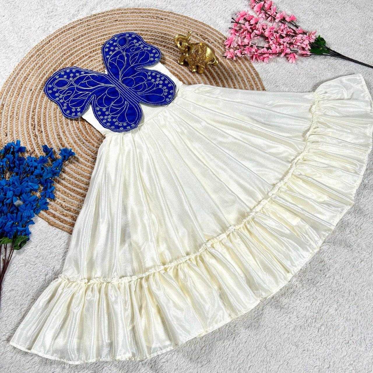 Ynf Chinon Silk KESH505 339 Kids Wear Wholesale Kids Gown Kids Ethnic Gowns Manufacturer