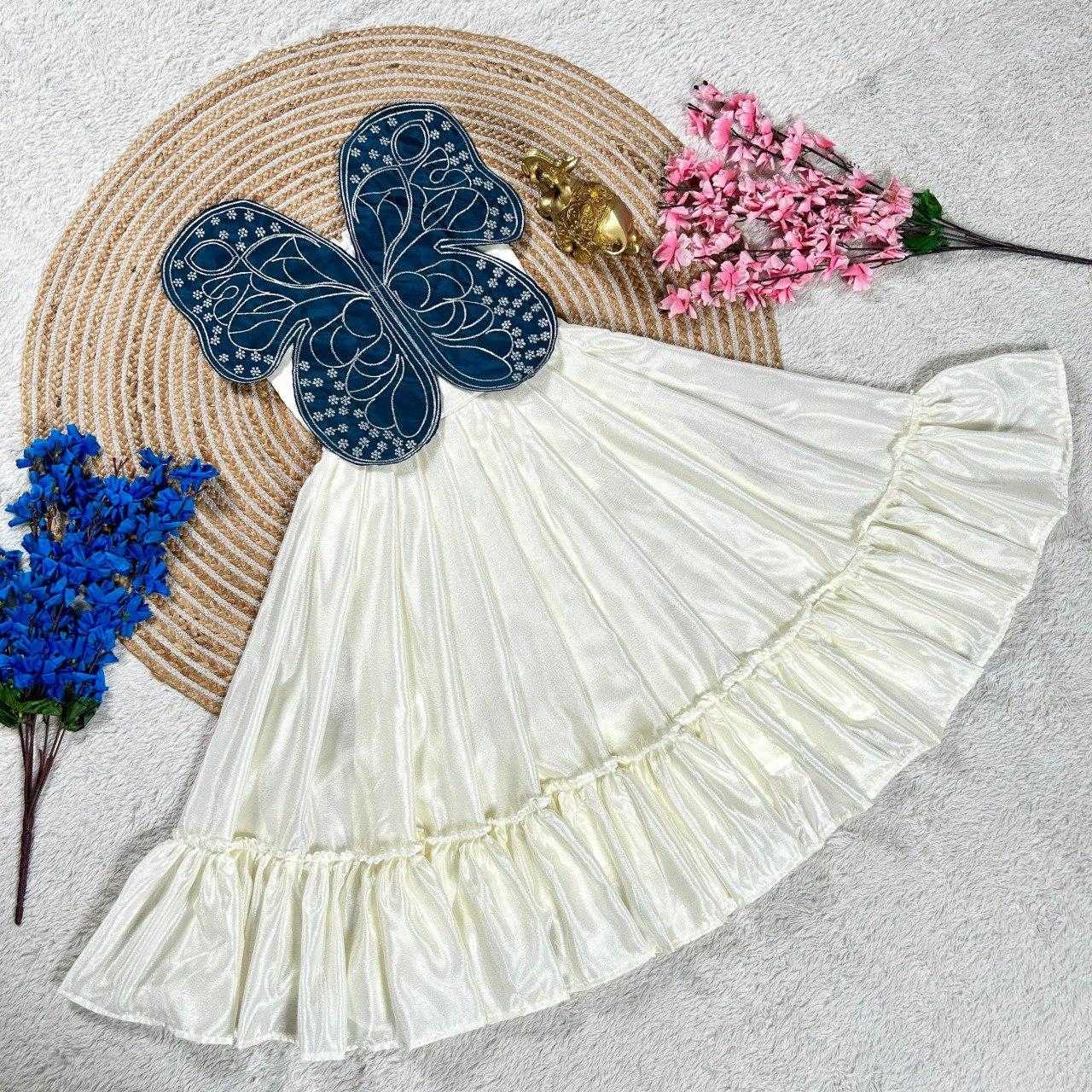 Ynf Chinon Silk KESH505 339 Kids Wear Wholesale Kids Gown Kids Ethnic Gowns Manufacturer