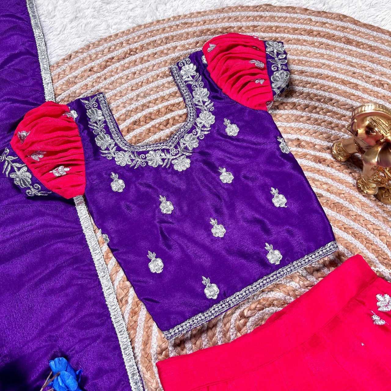 Ynf Chinon Silk KESH505 347 Kids Wear Wholesale Kids Lehenga Kids Lehenga Choli Manufacturer