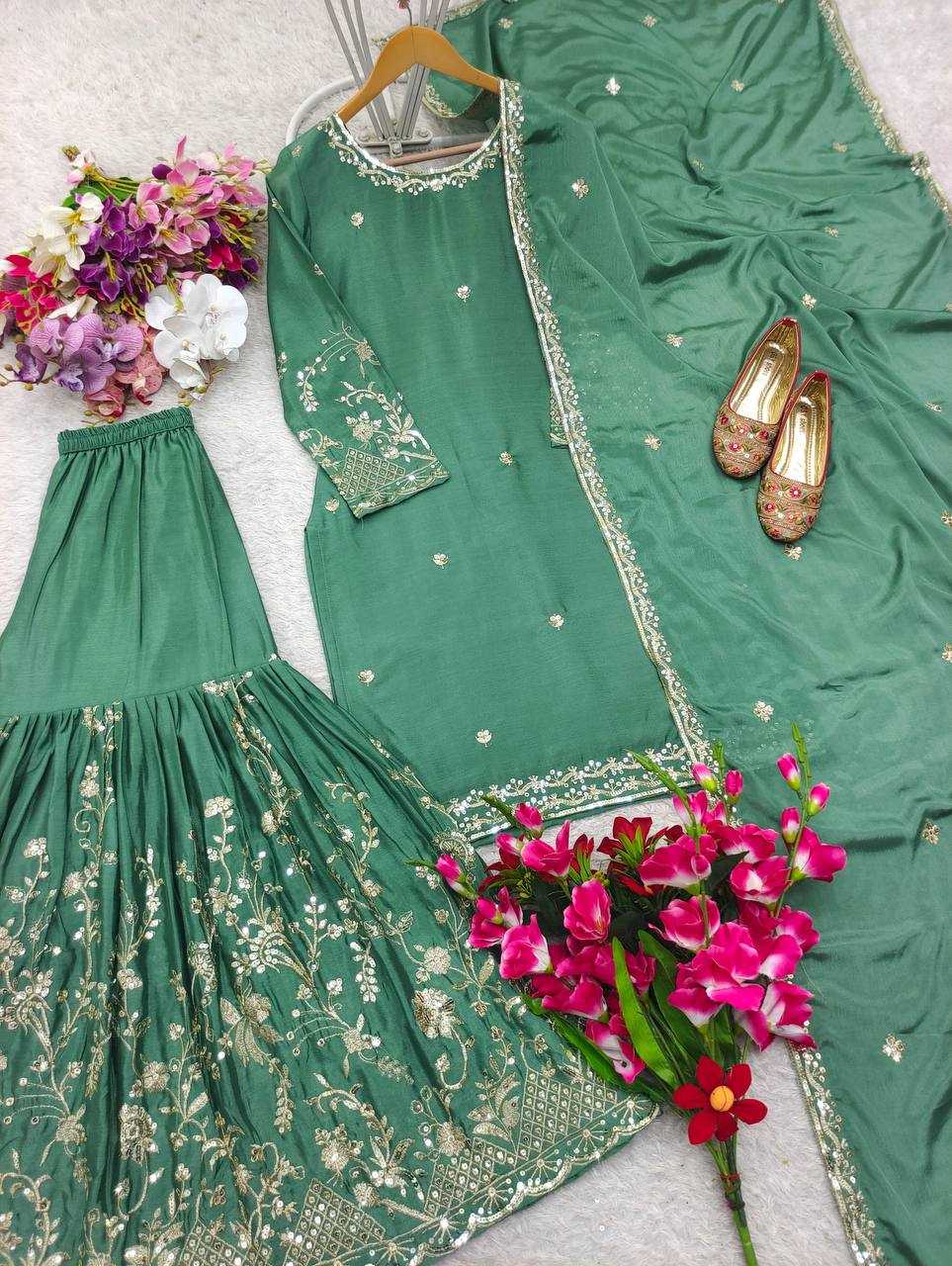Ynf Chinon Silk KESH506 1168 Suits & Dresses Wholesale Ladies Suits Embroidery Suits Designer Suits Manufacturer