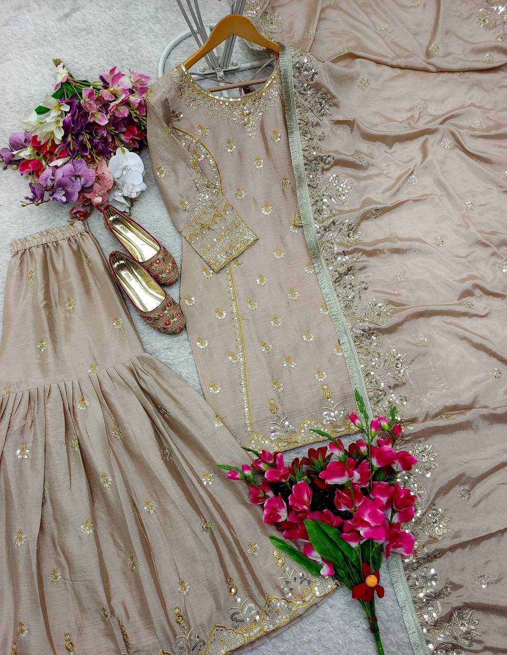 Ynf Chinon Silk KESH506 1169 Suits & Dresses Wholesale Ladies Suits Embroidery Suits Designer Suits Manufacturer