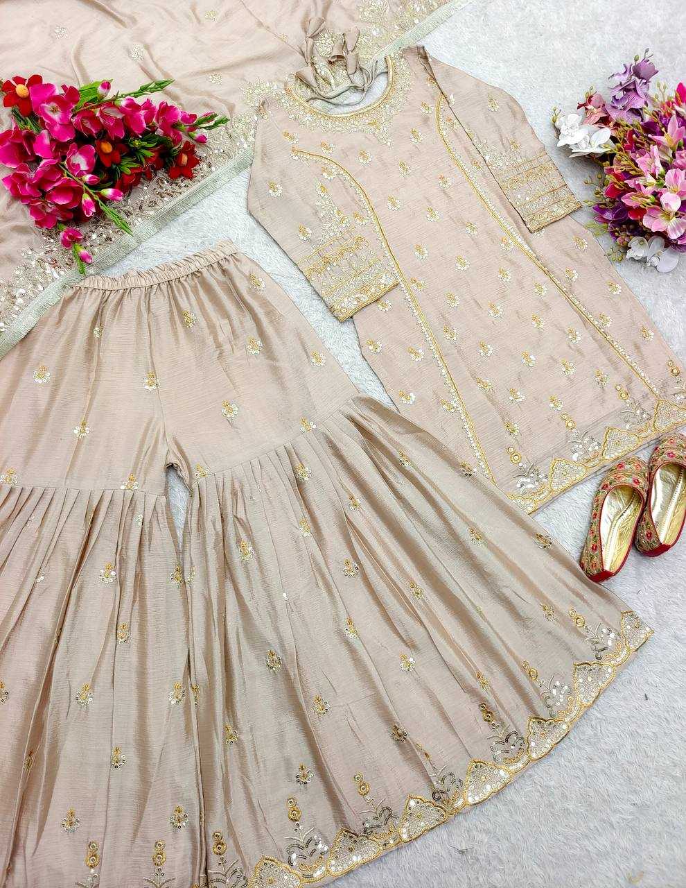 Ynf Chinon Silk KESH506 1169 Suits & Dresses Wholesale Ladies Suits Embroidery Suits Designer Suits Manufacturer