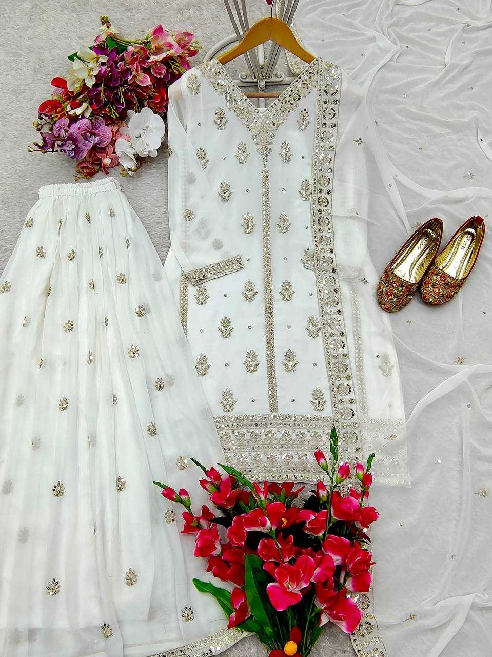 Ynf Chinon Silk KESH506 1170 Suits & Dresses Wholesale Ladies Suits Embroidery Suits Designer Suits Manufacturer
