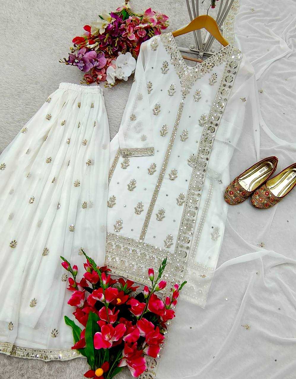 Ynf Chinon Silk KESH506 1170 Suits & Dresses Wholesale Ladies Suits Embroidery Suits Designer Suits Manufacturer