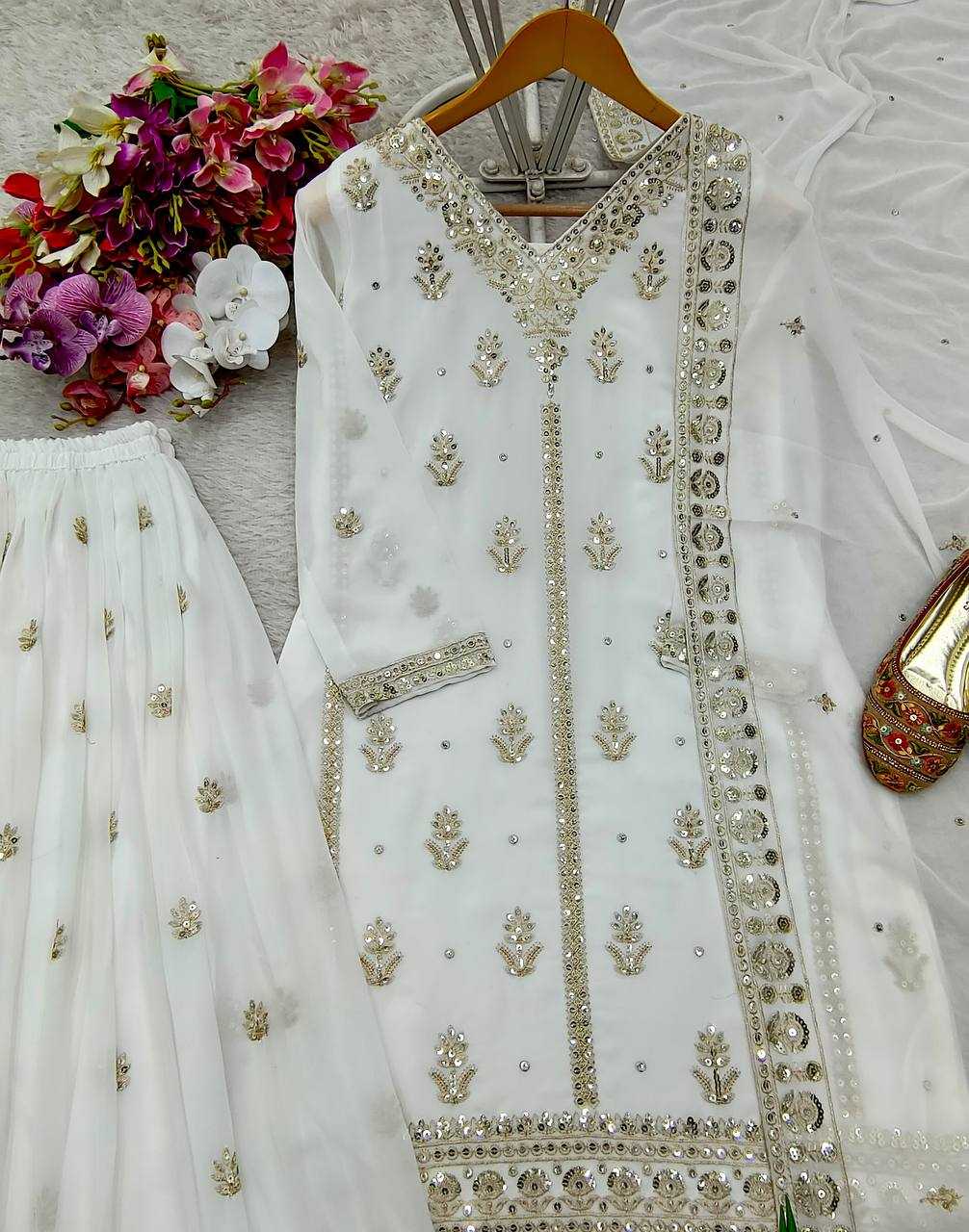 Ynf Chinon Silk KESH506 1170 Suits & Dresses Wholesale Ladies Suits Embroidery Suits Designer Suits Manufacturer