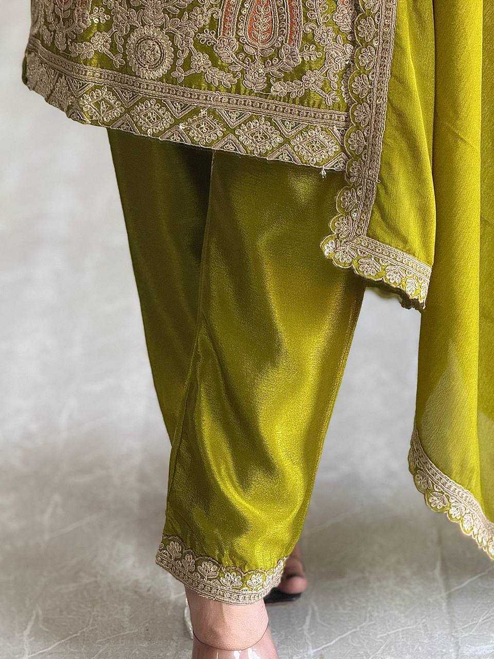 Ynf Chinon Silk KESH506 1170 Suits & Dresses Wholesale Ladies Suits Embroidery Suits Designer Suits Manufacturer