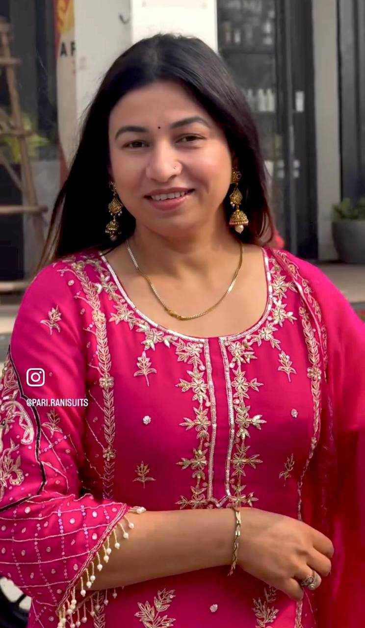 Ynf Chinon Silk KESH506 1173 Suits & Dresses Wholesale Ladies Suits Embroidery Suits Designer Suits Manufacturer