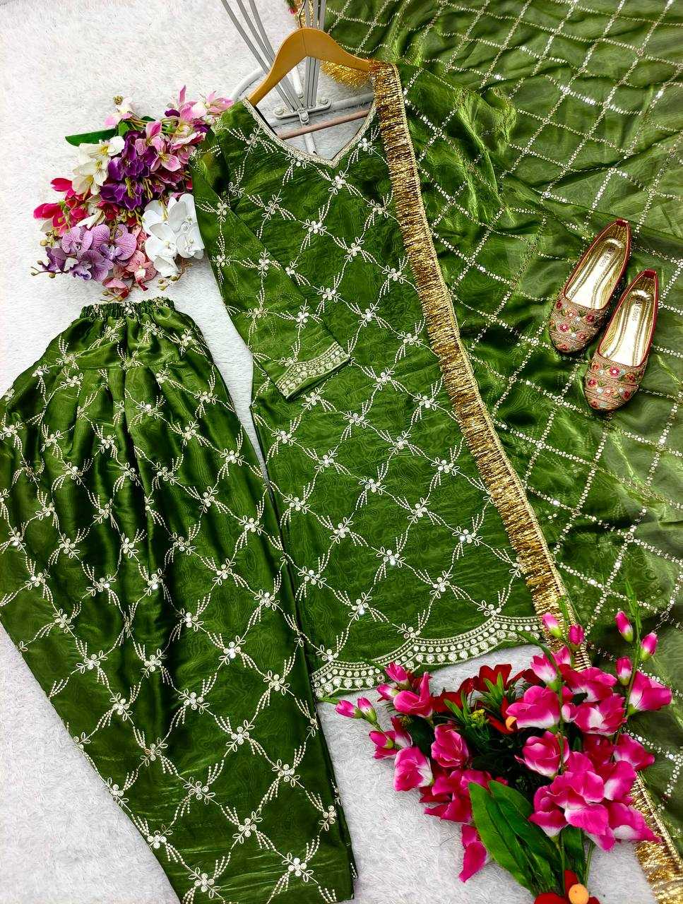 Ynf Chinon Silk KESH506 1175 Suits & Dresses Wholesale Ladies Suits Embroidery Suits Designer Suits Manufacturer